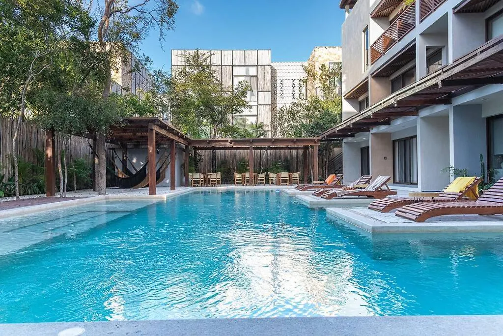 شقة Taanah Rhea. Luxury 1 Bdrm In The Heart Of Aldea Zama! تولوم المكسيك